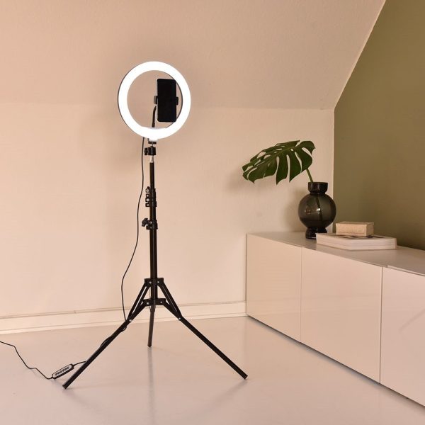 4smarts LoomiPod Selfie Tripod m. RGB Ring Light & Opbevaringstaske - (DEMO) Supply