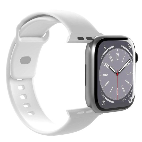 Apple Watch (38 40 SE 41 42mm) Puro ICON Silicone Urrem - Lysegrøn Supply