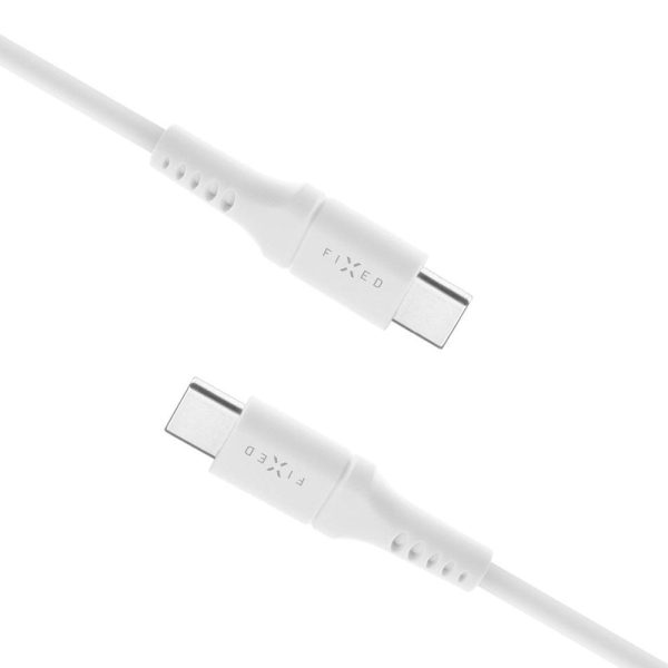 Fixed Liquid USB-C til USB-C PD Kabel 60W - 1.2m - Hvid Online