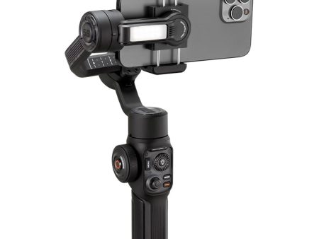 Zhiyun Gimbal Smooth 5S AI Combo til Mobil - Sort Online