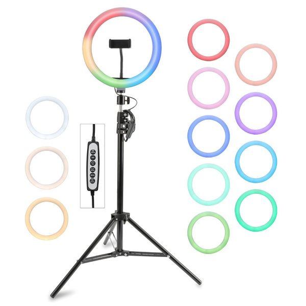 4smarts LoomiPod Selfie Tripod m. RGB Ring Light & Opbevaringstaske - (DEMO) Supply