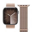 Apple Watch (38 40 SE 41 42mm) Vonmählen Milanese Loop 2 Rustfri Stål Rem - Rose Gold Online Hot Sale