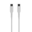 Fixed Liquid USB-C til USB-C PD Kabel 60W - 1.2m - Hvid Online