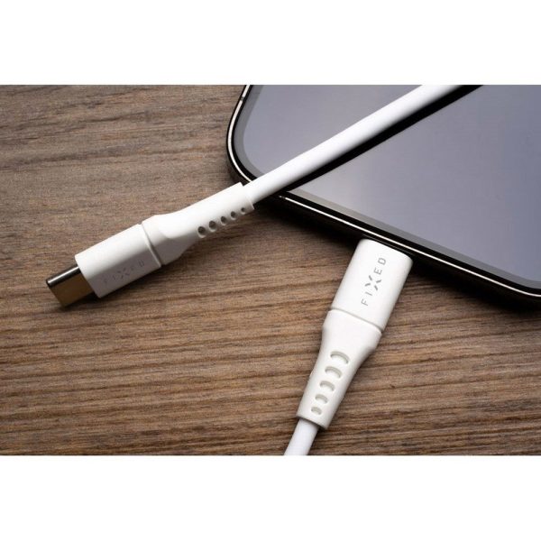 Fixed Liquid USB-C til USB-C PD Kabel 60W - 1.2m - Hvid Online