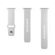 Apple Watch (38 40 SE 41 42mm) Puro ICON Silicone Urrem - Lysegrøn Supply