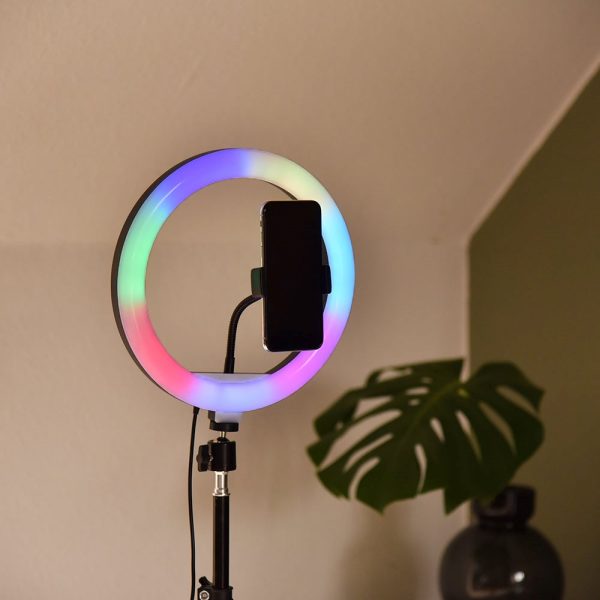 4smarts LoomiPod Selfie Tripod m. RGB Ring Light & Opbevaringstaske - (DEMO) Supply