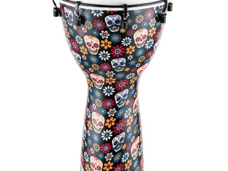 Meinl Alpine Series 12in Djembe Day of the Dead For Cheap