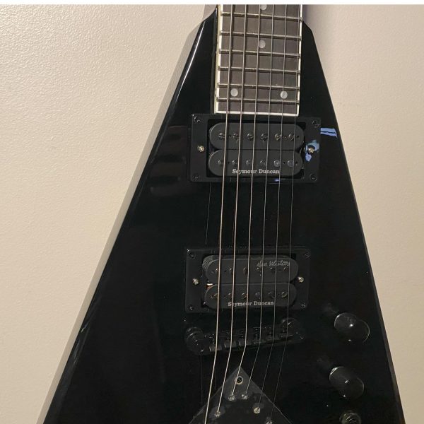 Kramer Dave Mustaine Vanguard Electric Guitar - Ebony For Cheap