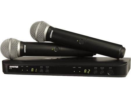 Shure BLX288 PG58 Dual Vocal System Online