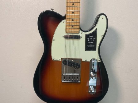 Fender Player Plus Telecaster 3-Tone Sunburst w DLX Gigbag Cheap