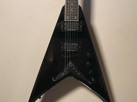 Kramer Dave Mustaine Vanguard Electric Guitar - Ebony For Cheap