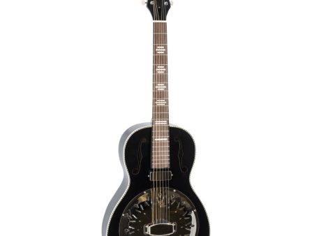 Recording King Dirty 30s Minnie Bucker Resonator Guitar Black Online Sale