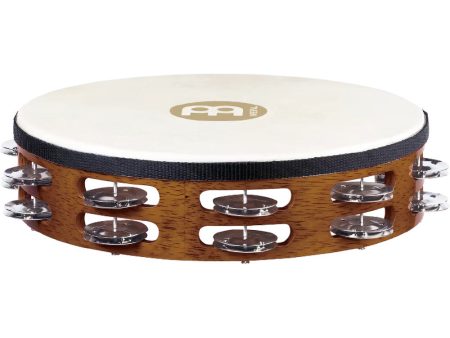 Meinl 10  Goat Skin Tambourine, 2 Row Cheap