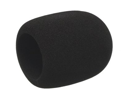 Tetra-Teknica Extra Extra Large Foam Windscreen for MXL GENESIS, Audio Technica, and Other Large Microphones , Color Black Supply