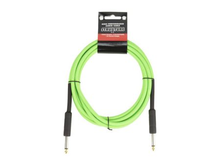 Strukture 10  Neon Woven Instrument Cable Hot on Sale