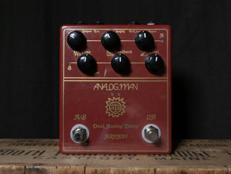 Analog Man ARDX20 Dual Analog Delay w  AMAZE1 Controller Online now