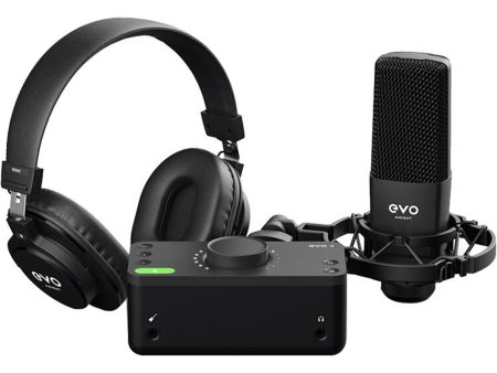 Audient EVO 4 Start Recording Bundle For Sale