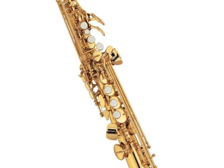 YAMAHA YSS475II Intermediate Soprano Saxophone, One-Piece Body Online Sale