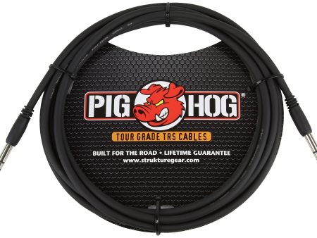 Pig Hog PTRS10 10  1 4  TRS Cable For Discount