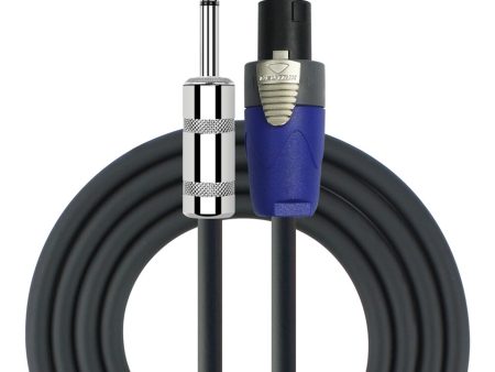 Kirlin 25ft 16AWG Speaker Cable 1 4  to Speakon Online