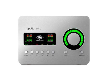 Universal Audio Apollo Solo Heritage Edition Thunderbolt 3 Audio Interface For Sale