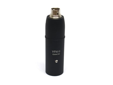 YPA EM4CW Wired Microphone Preamp Adapter for Audio Technica (cW-Style 4-Pin to XLR) Fashion