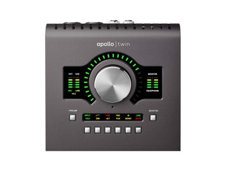 Universal Audio Apollo Twin MKII DUO Heritage Edition 10x6 Thunderbolt Audio Interface Supply