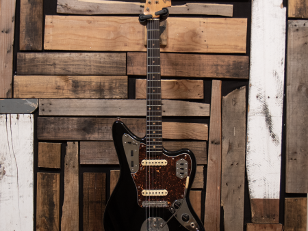 1962 Fender Jaguar - Black (Refin) Fashion