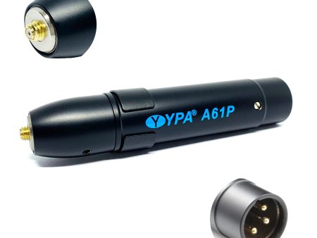 YPA A61P MicroDot to XLR In-Line Microphone Preamp for Shure TL47, TH53, TL48 dpa mic Sale