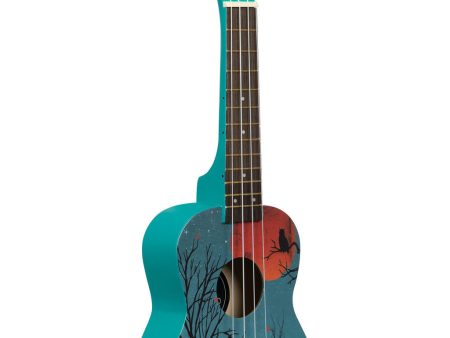 KALA UKMOONRISE Moon Rise Soprano Ukulele w  bag Discount