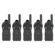 5 Pack of Motorola DLR1060 900MHz ISM Band 1 Watt 6 Channels License Free Digital Two-Way Radio Online now