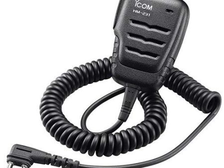 ICOM HM-231 Waterproof Hand Microphone for IC-A25 VHF airband Handheld Radio on Sale