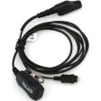 Otto E1-2W2CM131-CM Two Wire Earphone Kit for ICOM  F4101 2-Way Radios Sale